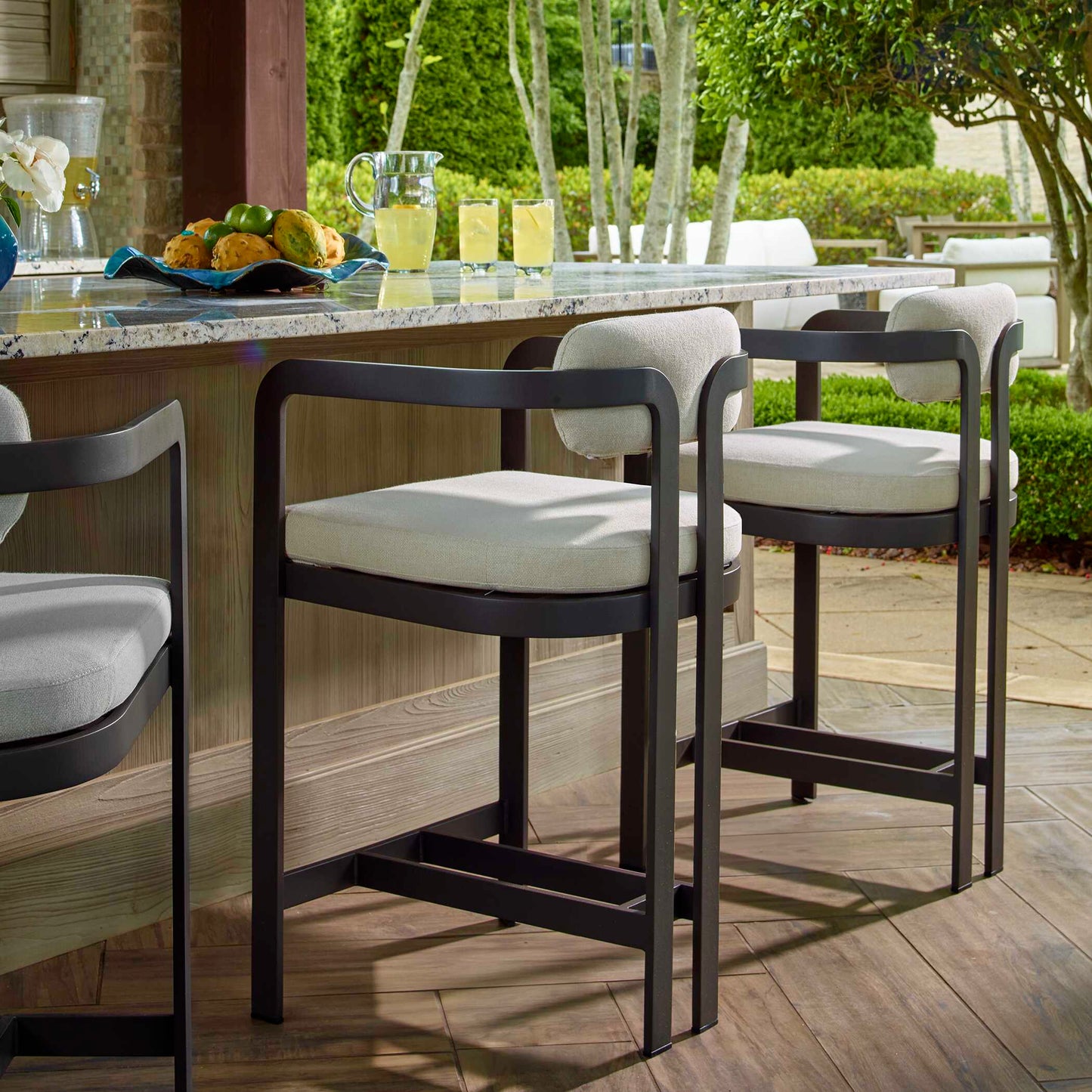 Uttermost Kalmar Outdoor Counter Stool
