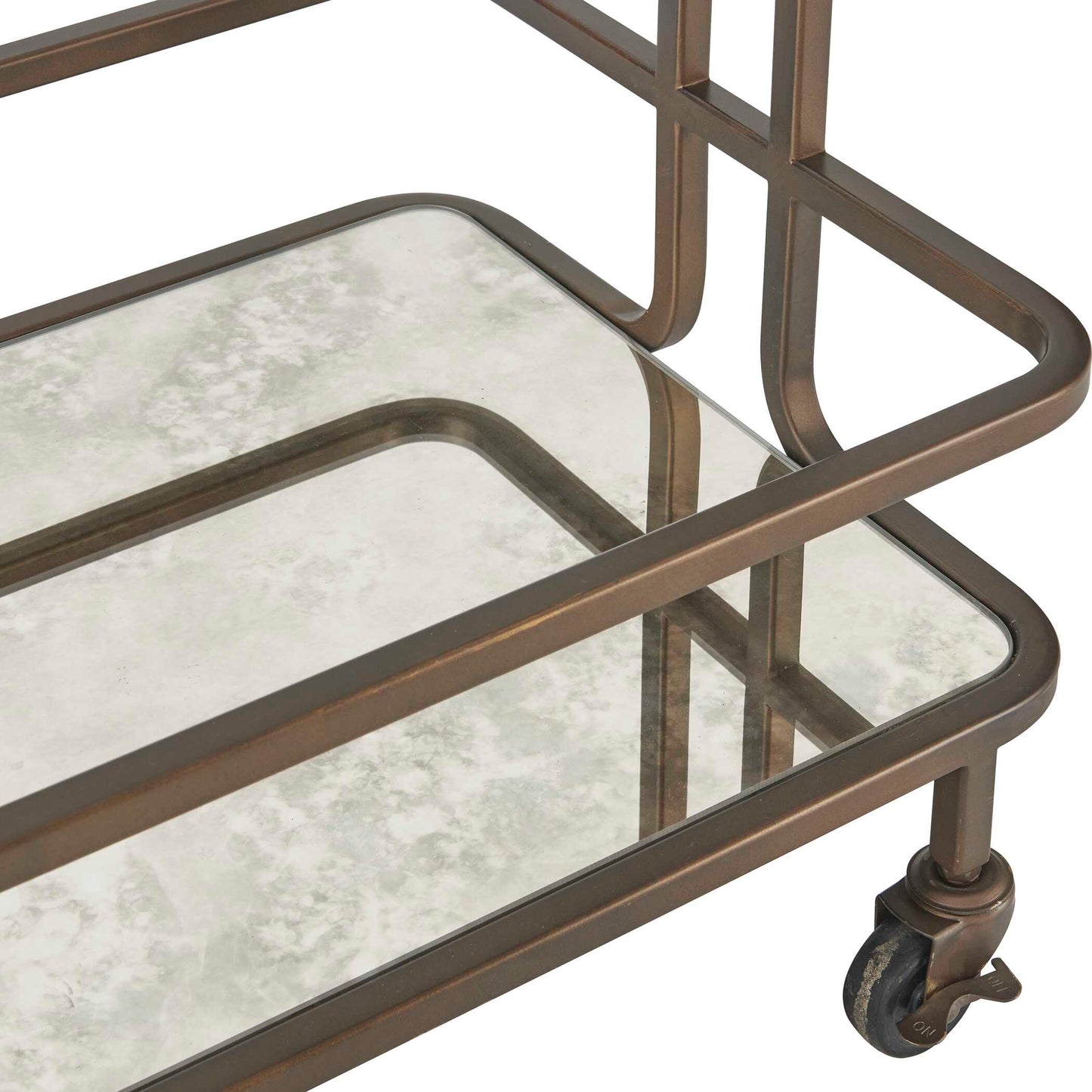 Uttermost Erivo Bronze Bar Cart