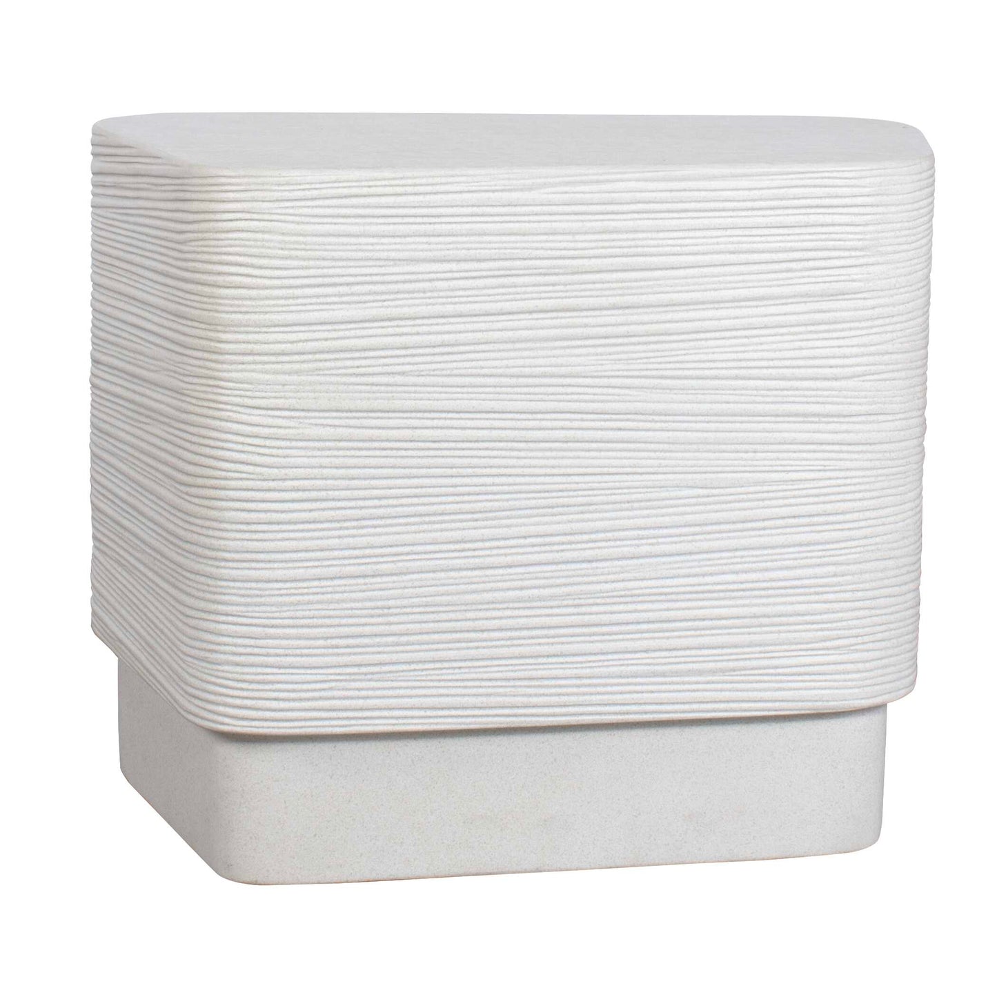 Uttermost Saltwater Concrete Side Table