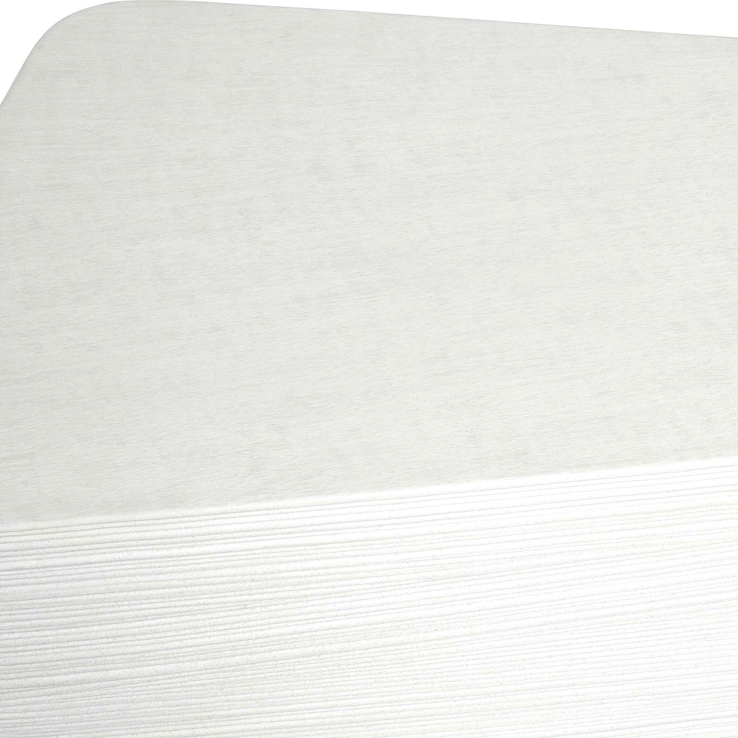 Uttermost Saltwater White Concrete Coffee Table