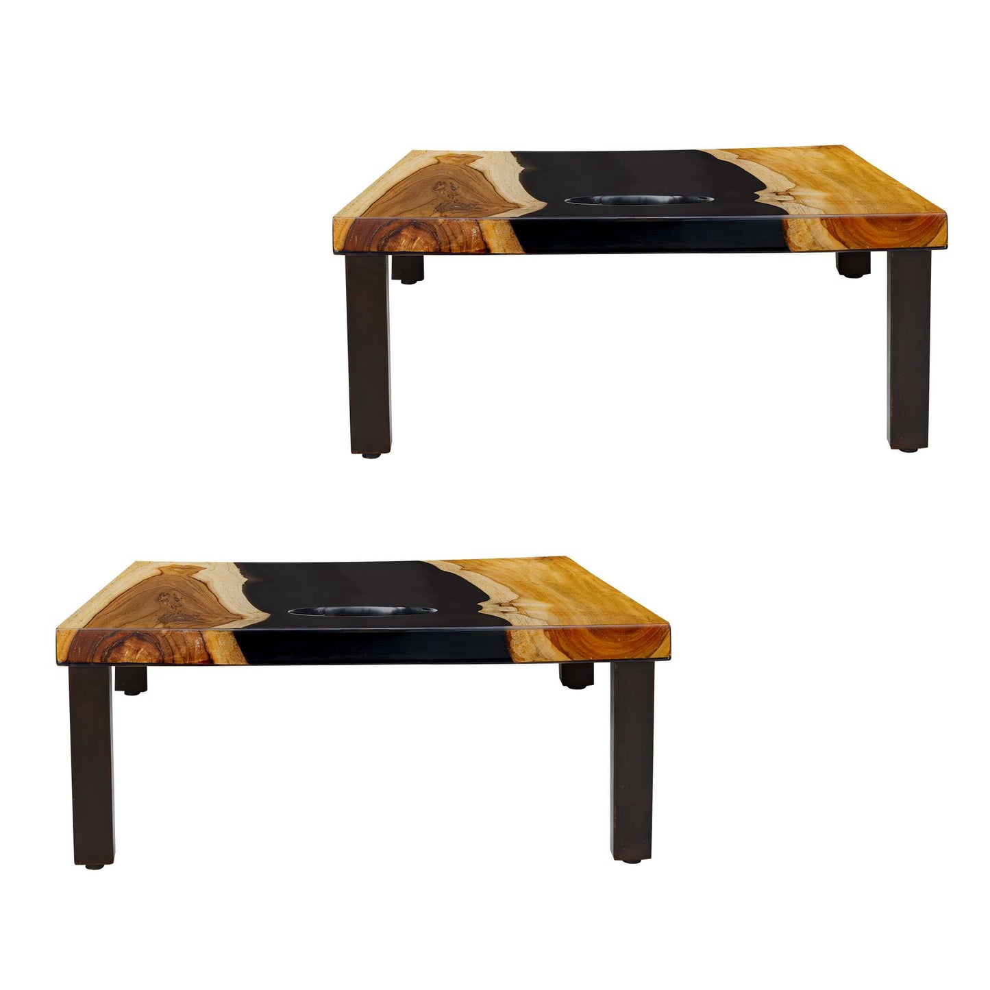 Uttermost Clearwood Black Cornhole Game Set/2