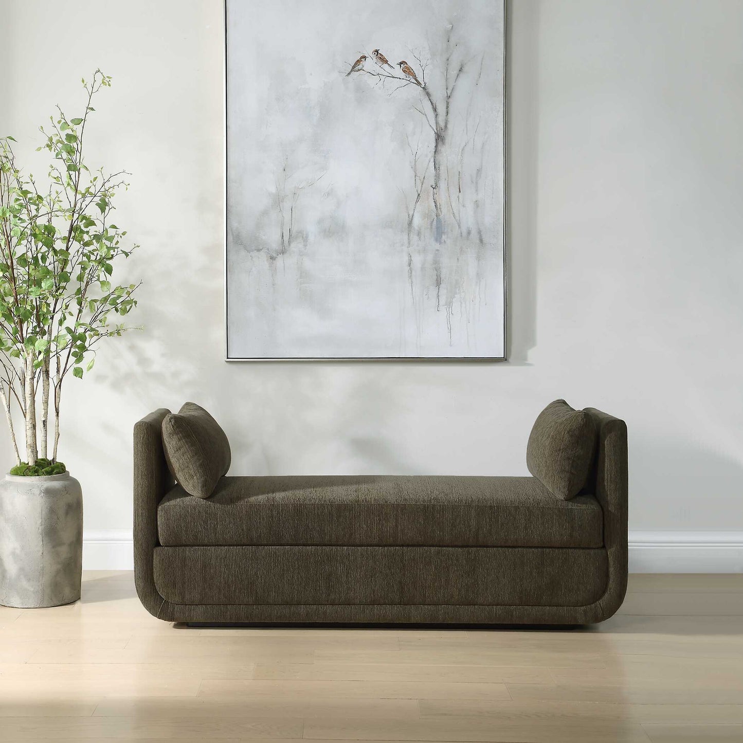 Uttermost Abound Oversized Herb Bench