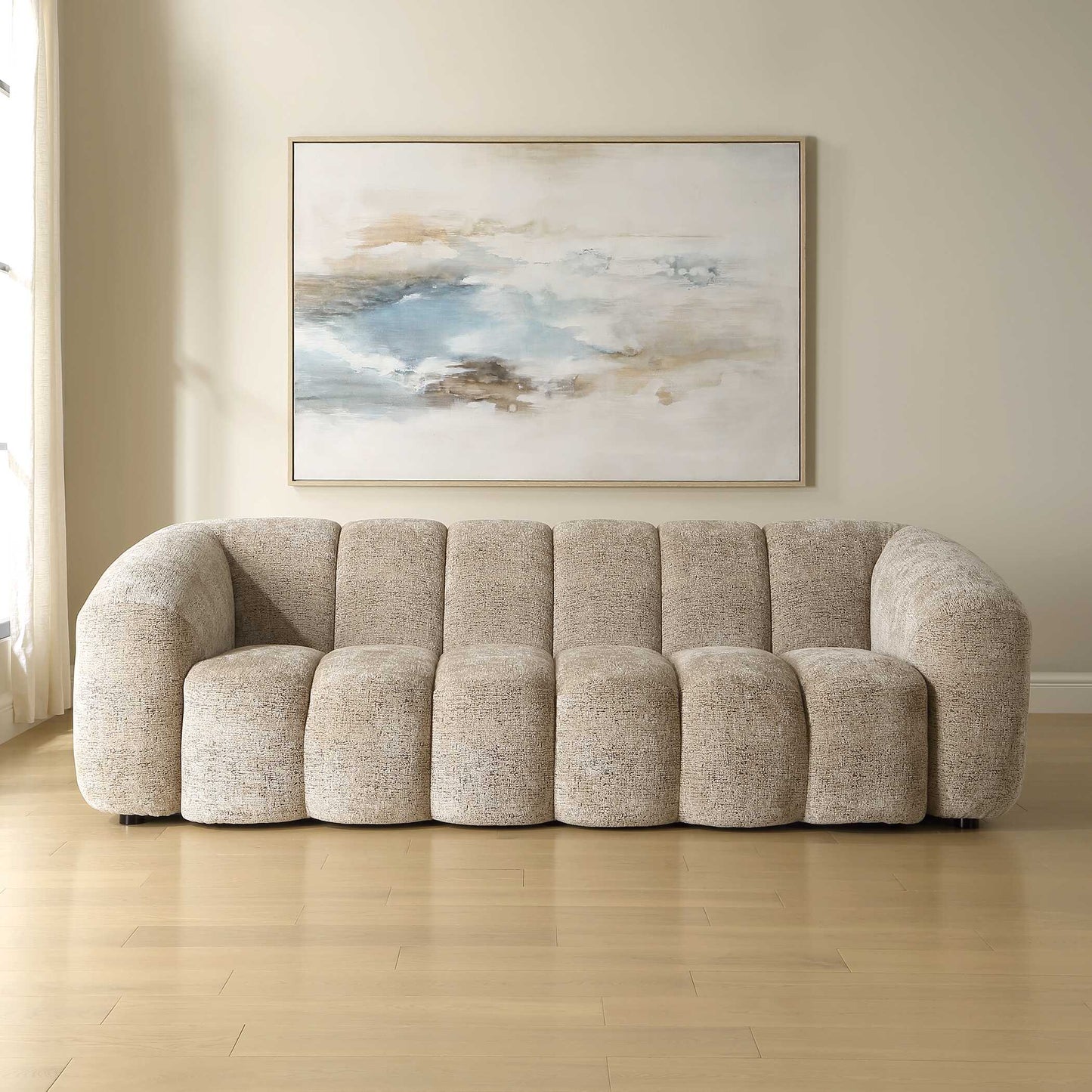 Uttermost Modella Upholstered Chenille Sofa
