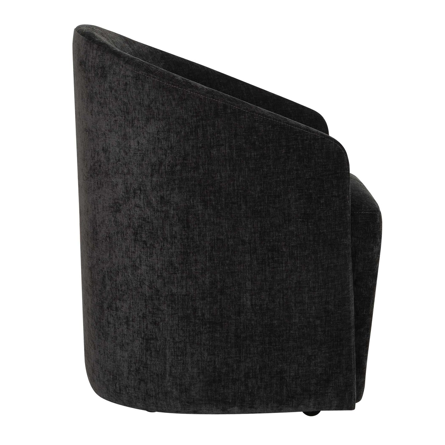 Uttermost Harbor Charcoal Dining Chair