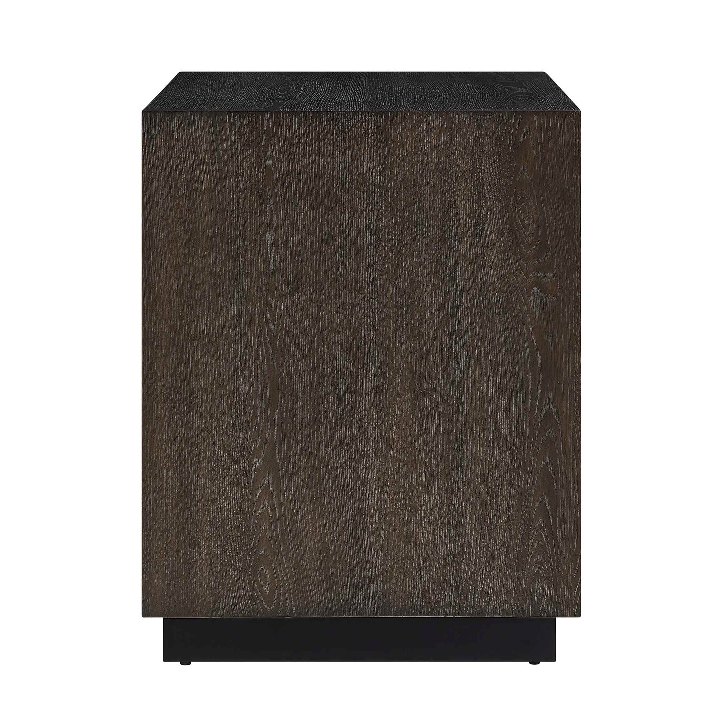 Uttermost Barrett Dark Charcoal Oak Cabinet