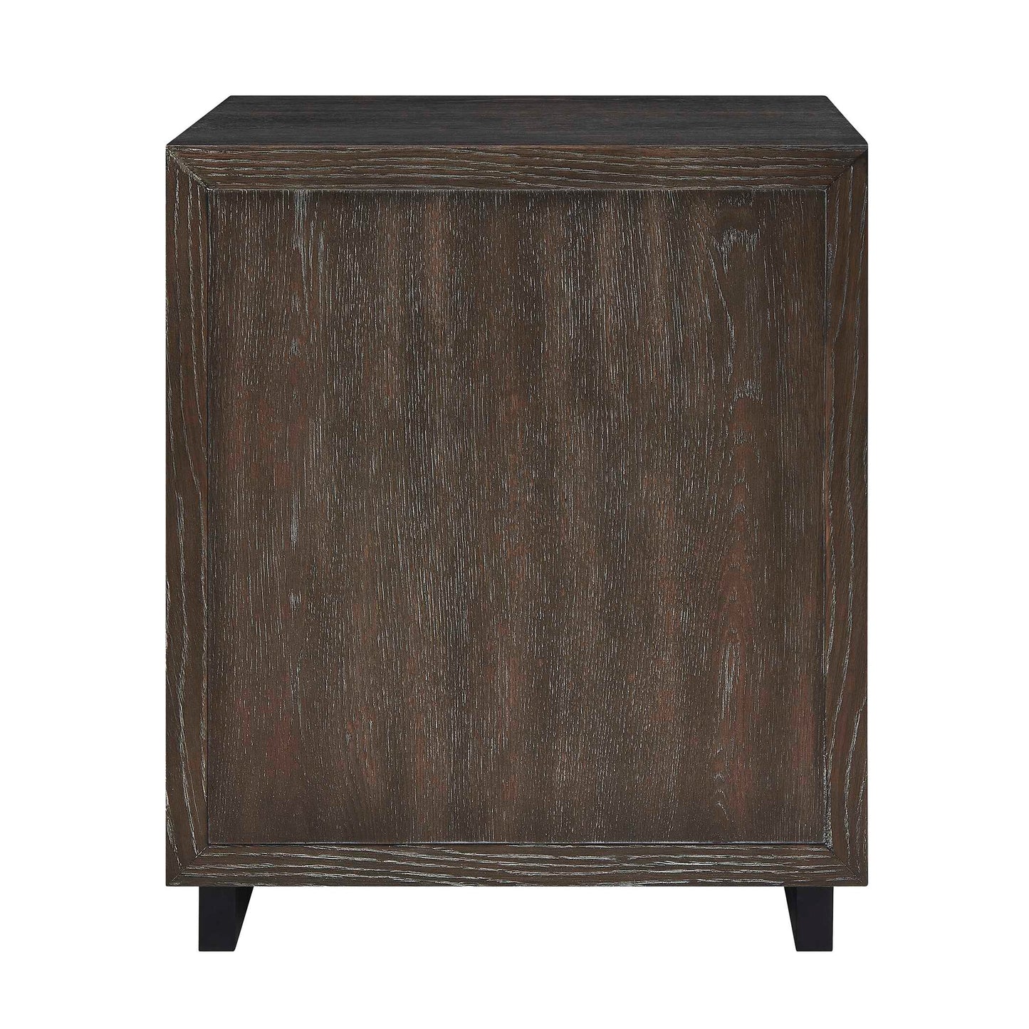 Uttermost Barrett Dark Charcoal Oak Cabinet