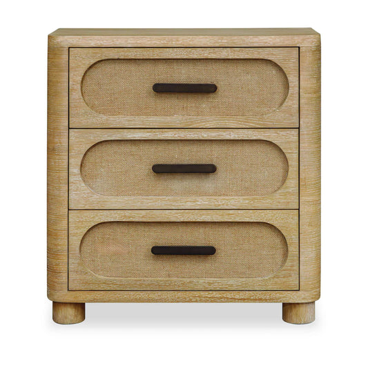 Uttermost Scottie Natural Oak 3 Drawer Chest - Bronze,Woodtone
