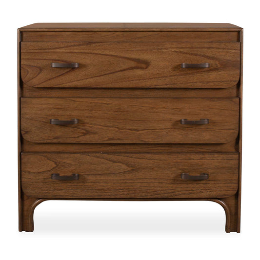 Uttermost McKagan 3 Drawer Mindi Wood Chest - Woodtone