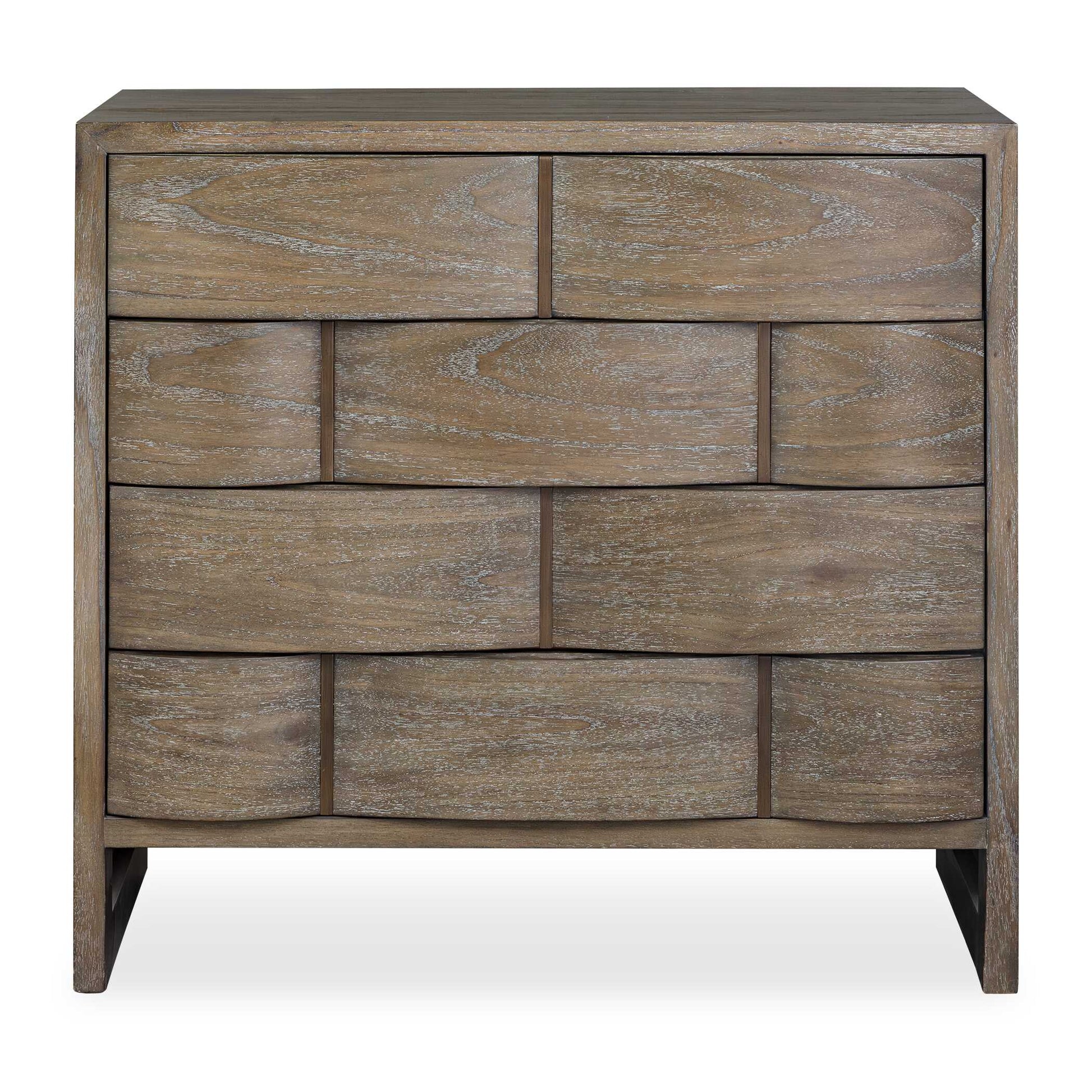 Uttermost Lydon 4 Drawer Brown Finish Chest - Bronze,Woodtone