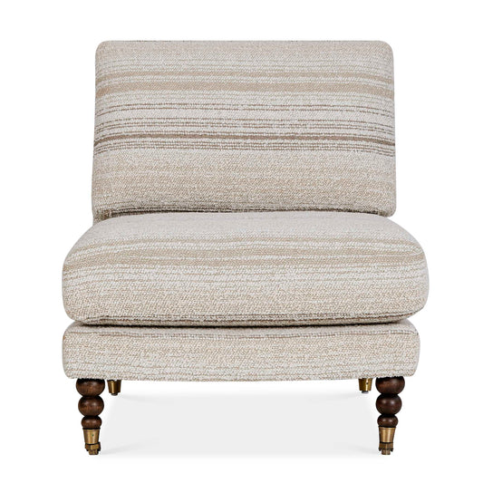 Uttermost Chatsworth Modern Slipper Chair - White