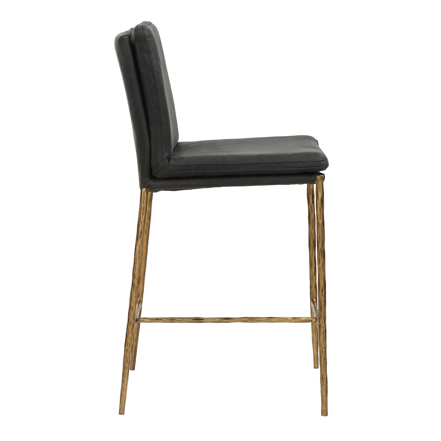 Uttermost Ascend Charcoal Counter Stool
