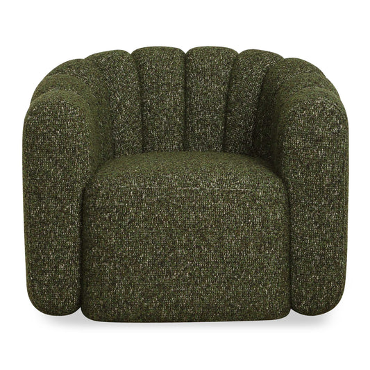 Uttermost Lenoir Upholstered Green Swivel Chair - Green