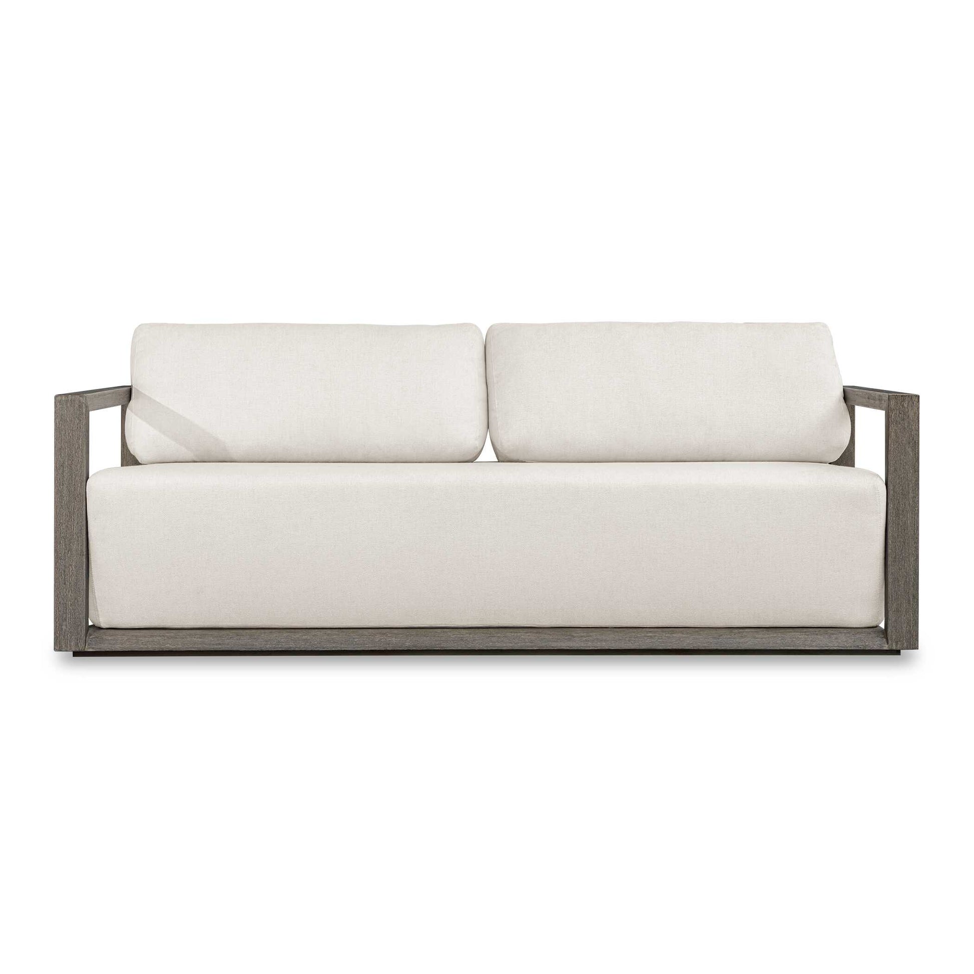 Uttermost Remsen Outdoor Gray Sofa - Brown