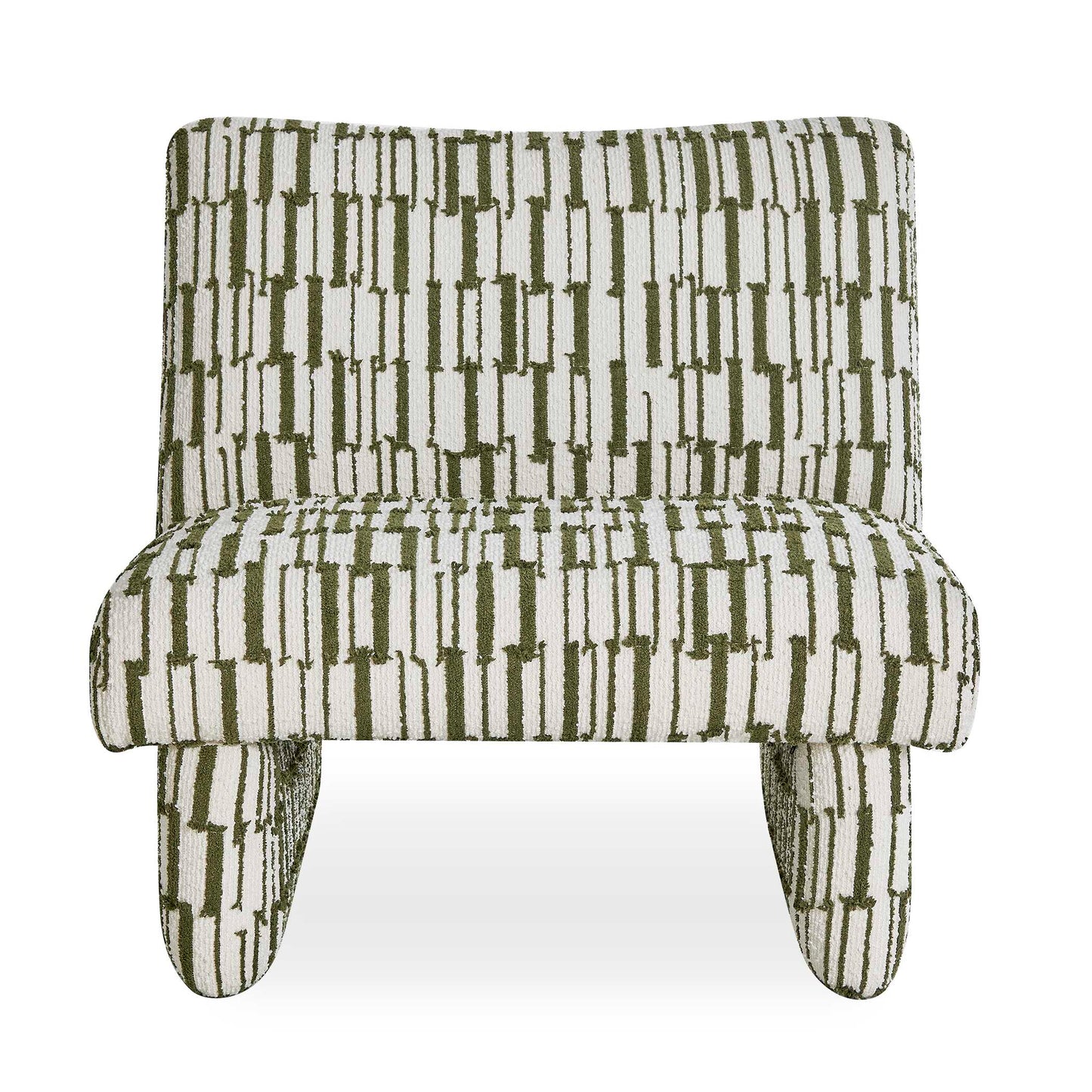 Uttermost Willa Green White Accent Chair - Green,White