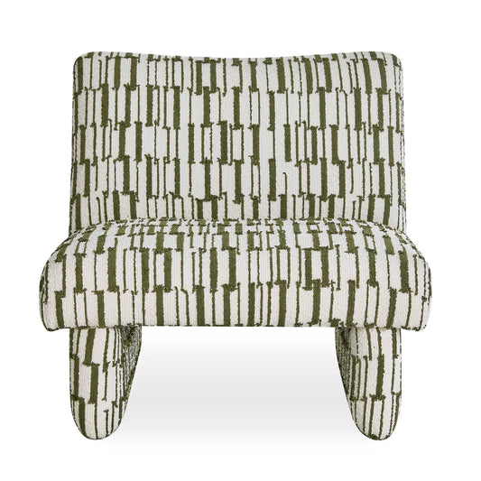 Uttermost Willa Green White Accent Chair - Green,White
