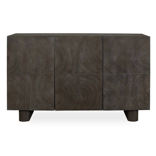 Uttermost Phineas 3 Door Modern Cabinet - Woodtone