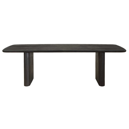 Uttermost Kirin Black Reclaimed Fir Dining Table - Black