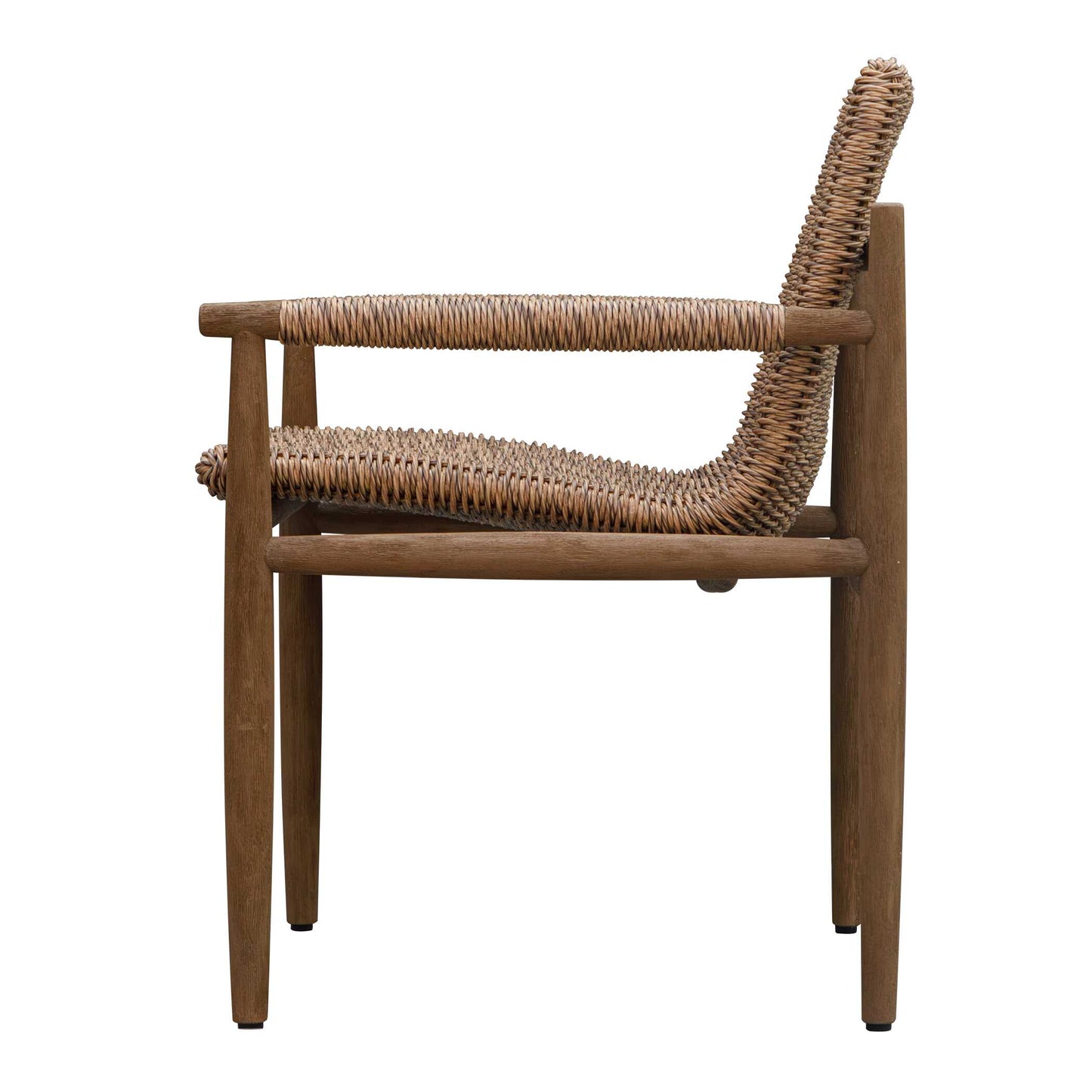 Uttermost Sumba Golden Flax Outdoor Dining Chair