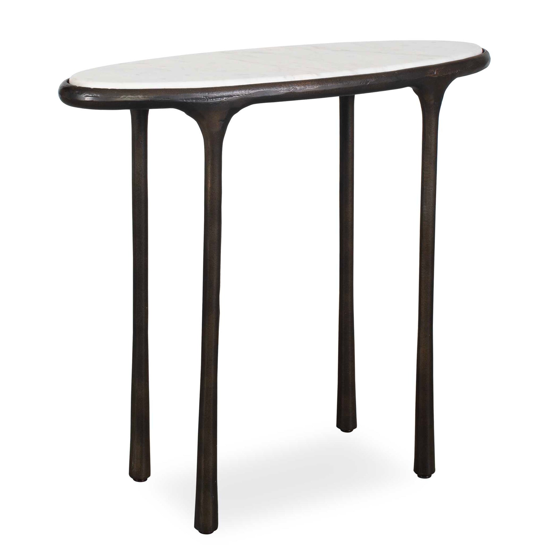 Uttermost Ata Dark Bronze Accent Table - Bronze