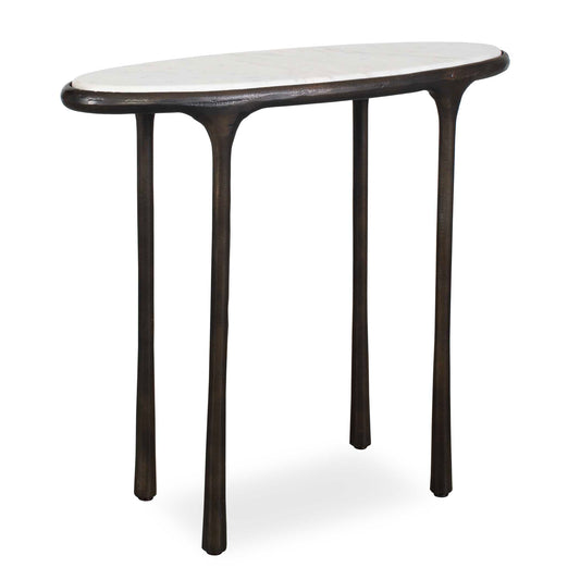 Uttermost Ata Dark Bronze Accent Table - Bronze