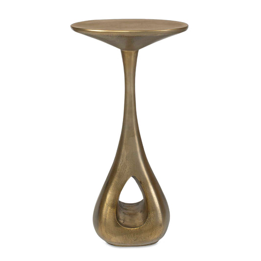 Uttermost Tolstoy Indoor-Outdoor Accent Table - Brass