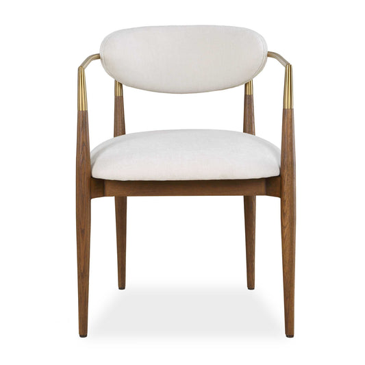 Uttermost Moxie Walnut Dining Arm Chair - Brown