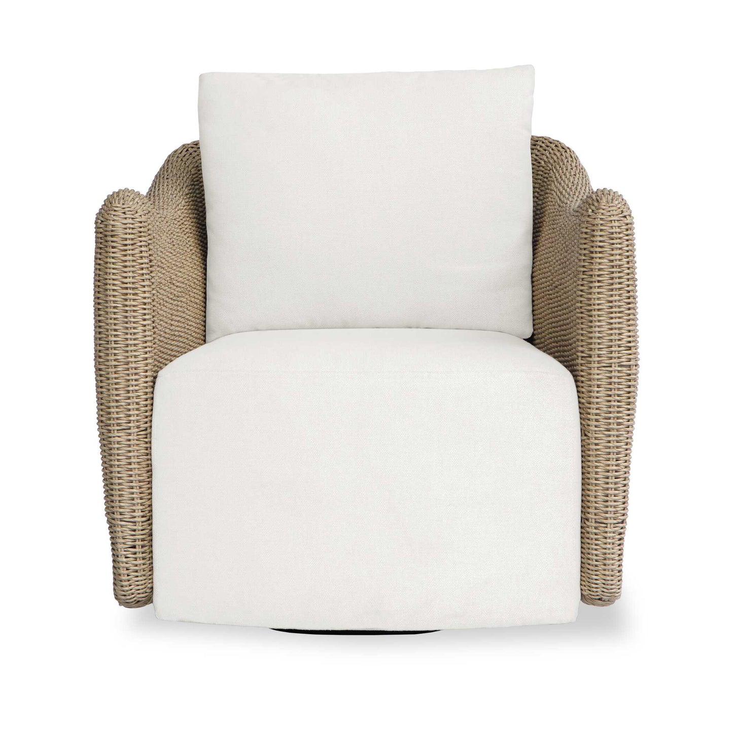 Uttermost Sunset Outdoor Swivel Lounge Chair - Gray,White