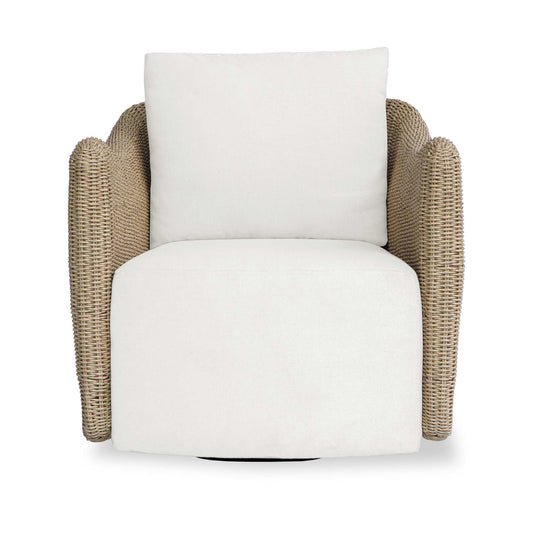 Uttermost Sunset Outdoor Swivel Lounge Chair - Gray,White