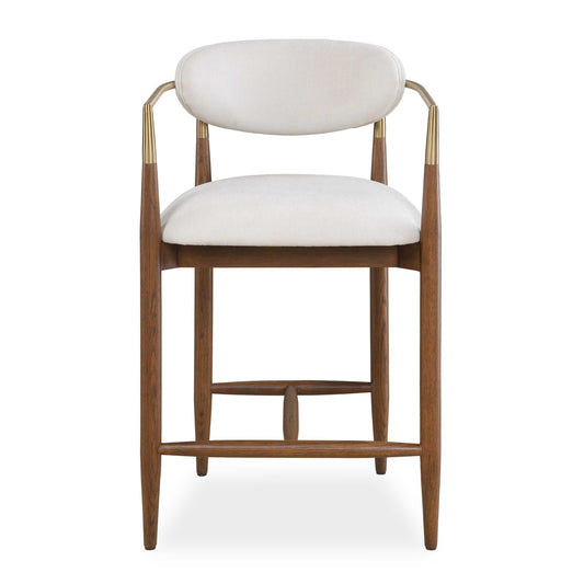 Uttermost Moxie Walnut Counter Stool - Brown