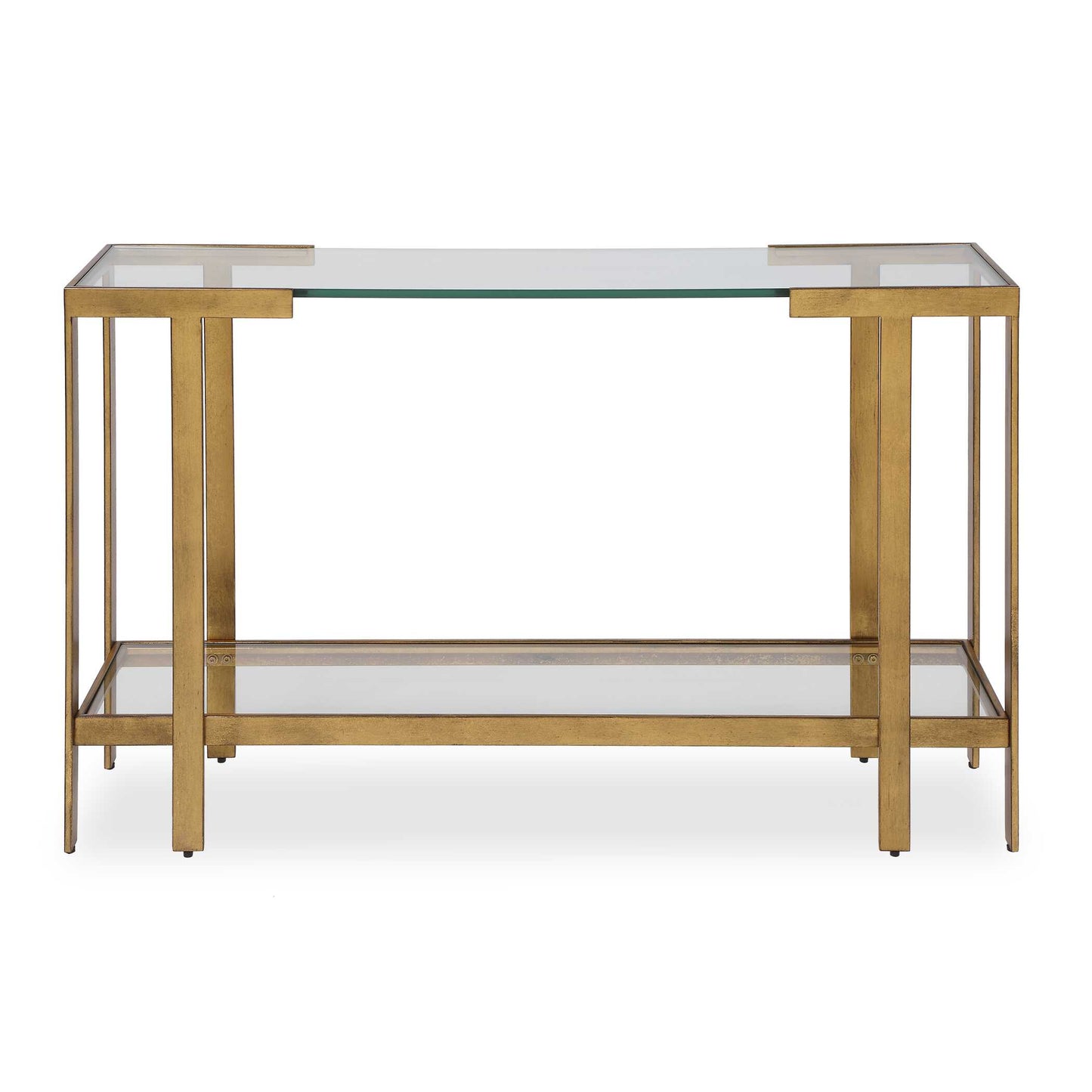 Uttermost Kendrick Glass Console Table - Gold
