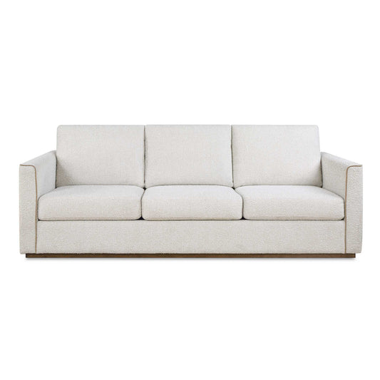 Uttermost Lorien Cream Boucle Sofa - White