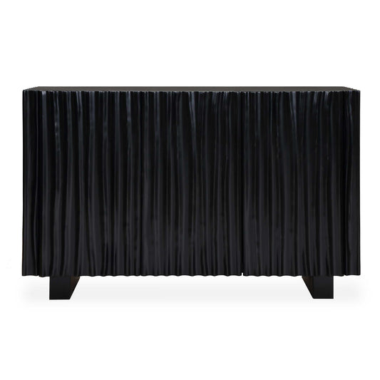 Uttermost Mercado Black 3 Door Cabinet - Black