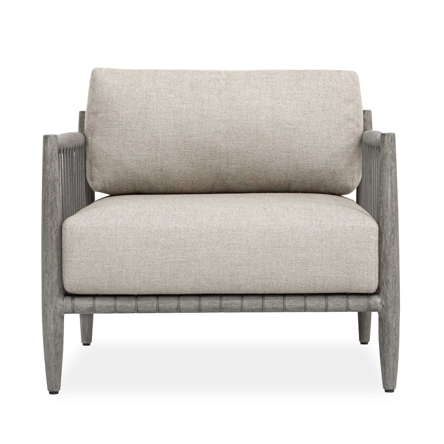 Uttermost Borneo Outdoor Dove Lounge Chair - Gray