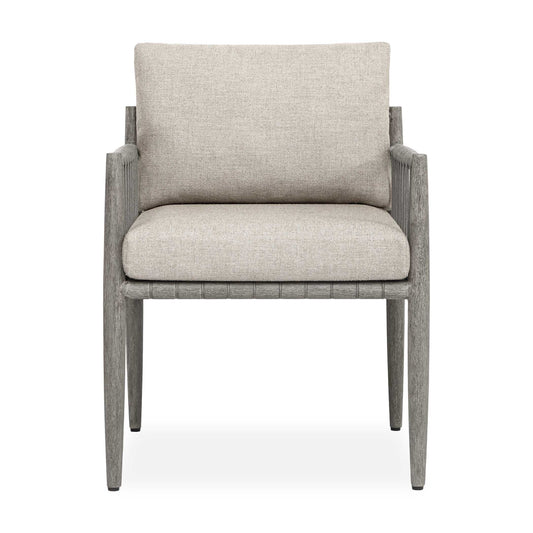Uttermost Borneo Outdoor Dove Dining Chair - Gray