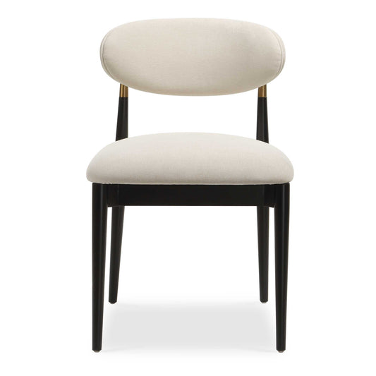 Uttermost Moxie Black Armless Dining Chair S/2 - Black