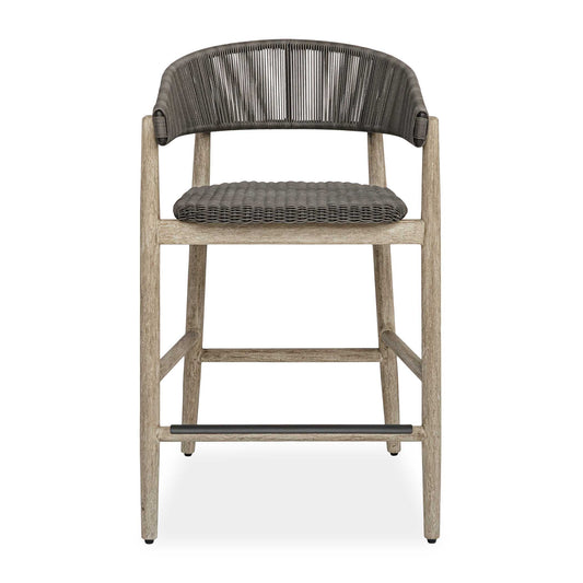 Uttermost Dermott Outdoor Counter Stool - Brown