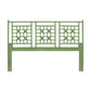 Blue Lattice King Headboard