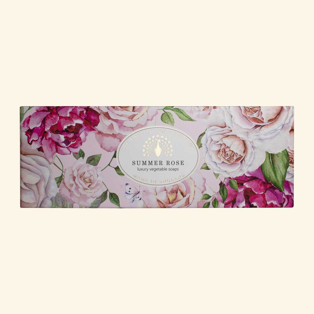 Heritage Summer Rose Soap Set