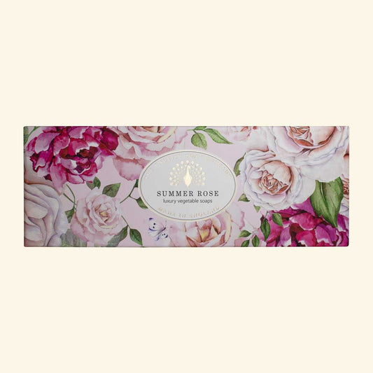 Heritage Summer Rose Soap Set