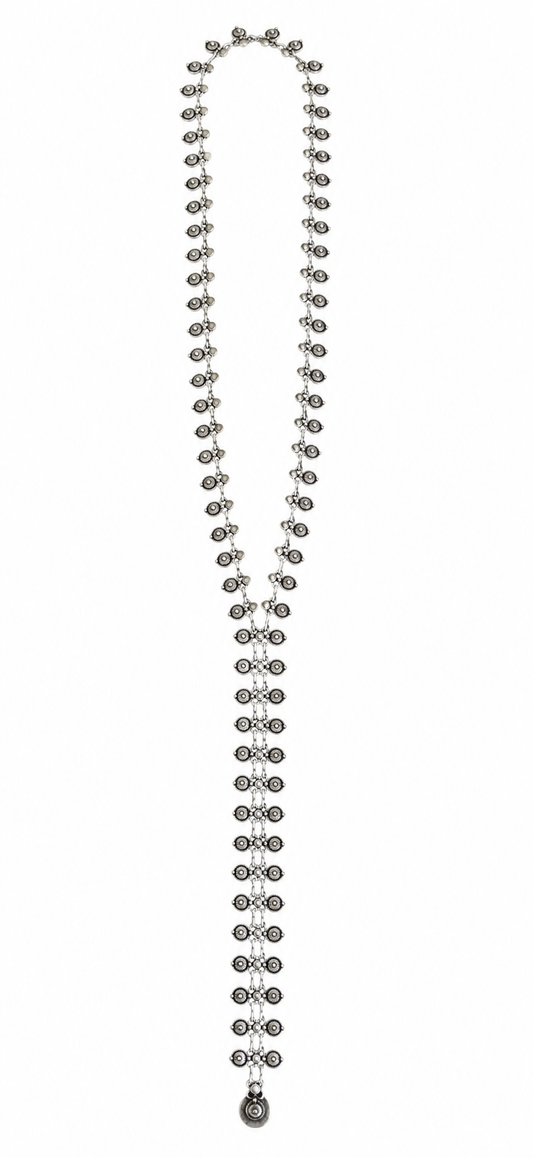 Chanour Handmade Lost Pewter Necklace