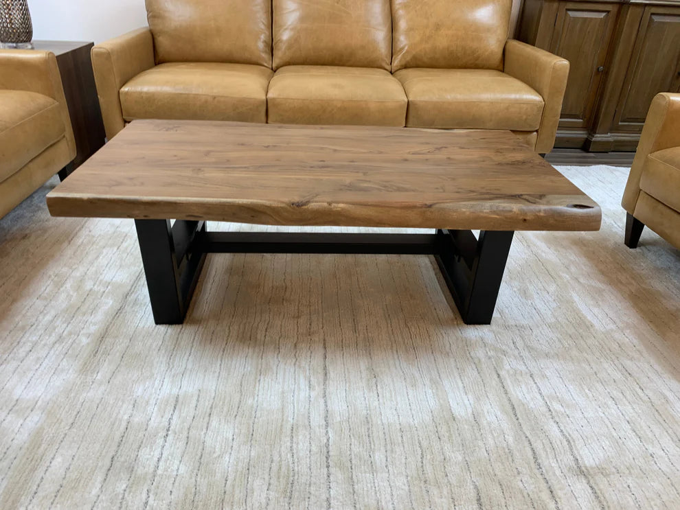 Acacia 52" Live Edge Coffee Table