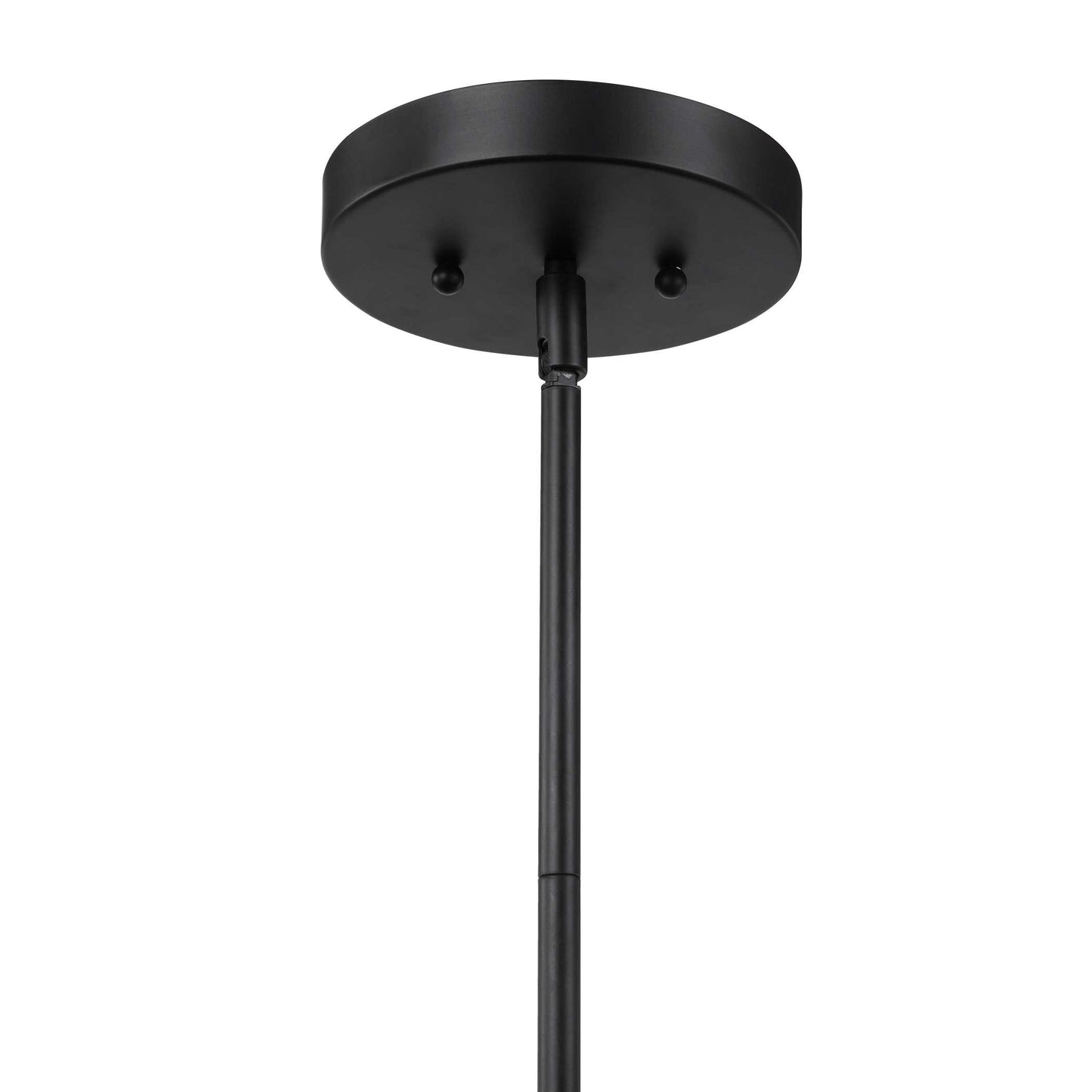 Uttermost Holgate 1 Light Black Pendant