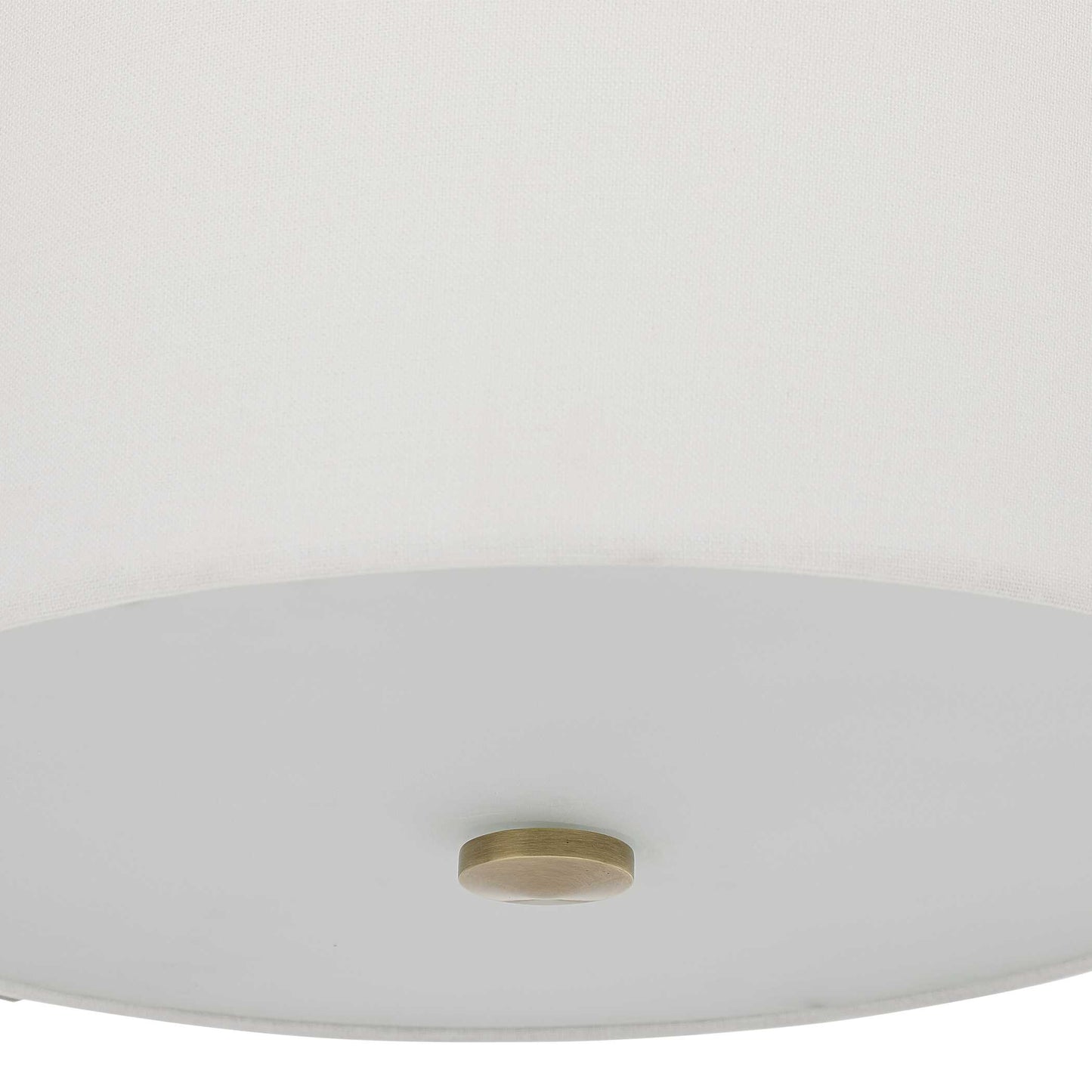 Uttermost Colfax Brass 3 Light Semi Flush