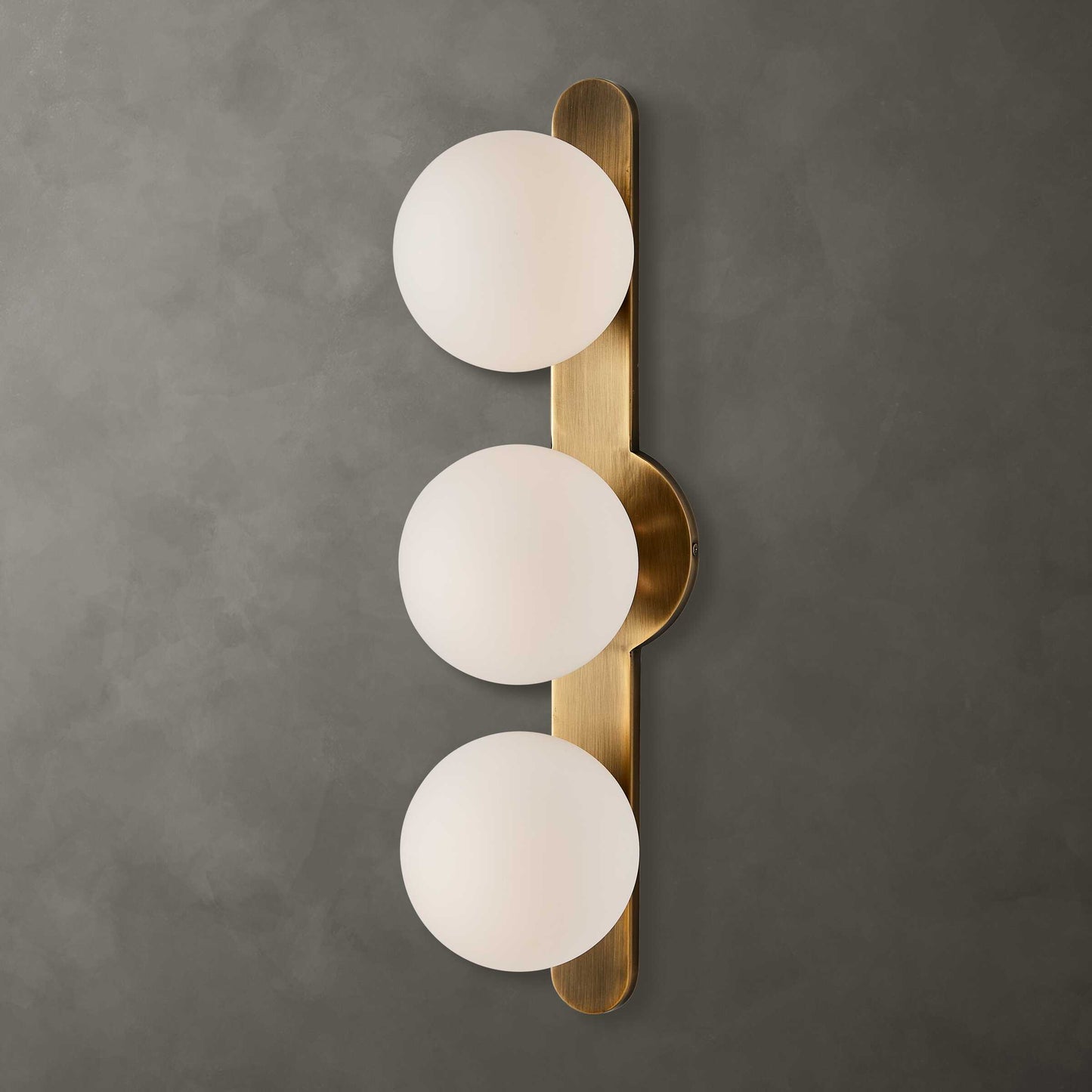 Uttermost Droplet Mid-Century 3 Light Sconce