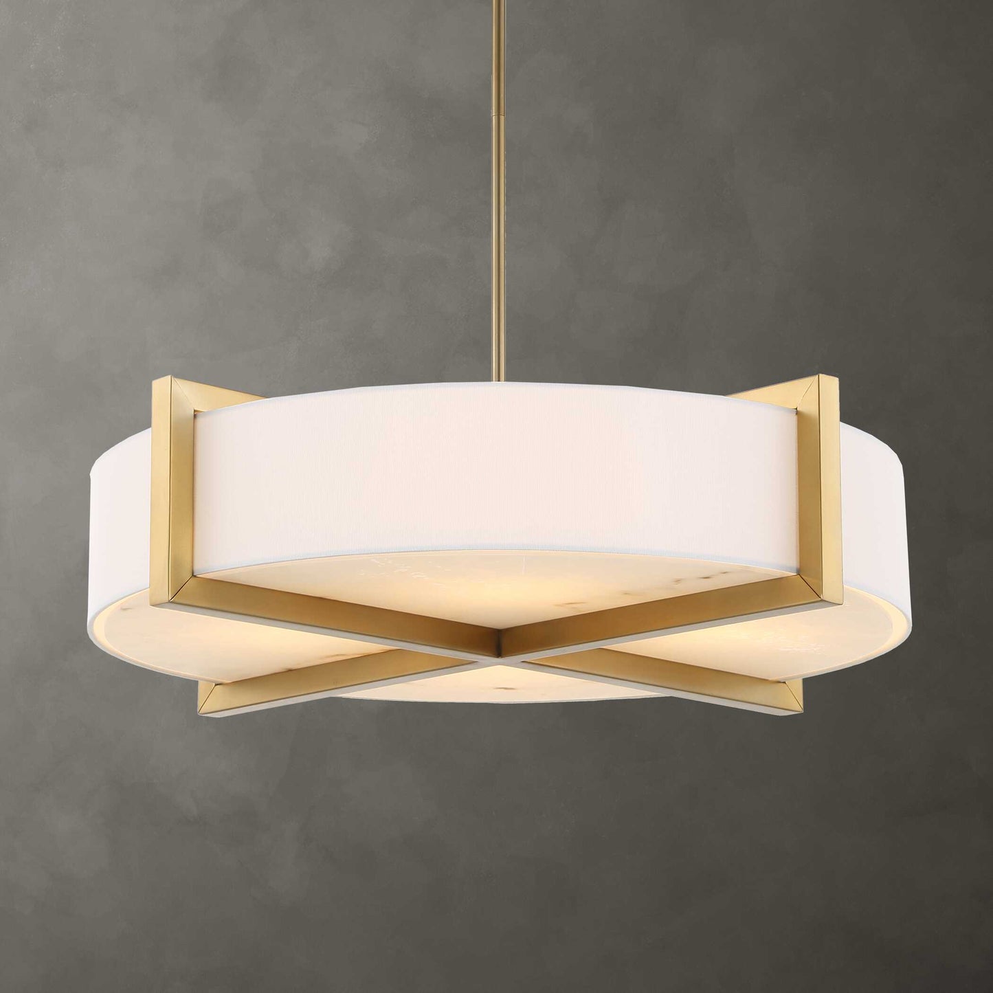 Uttermost Cresson 4 Light Drum Pendant