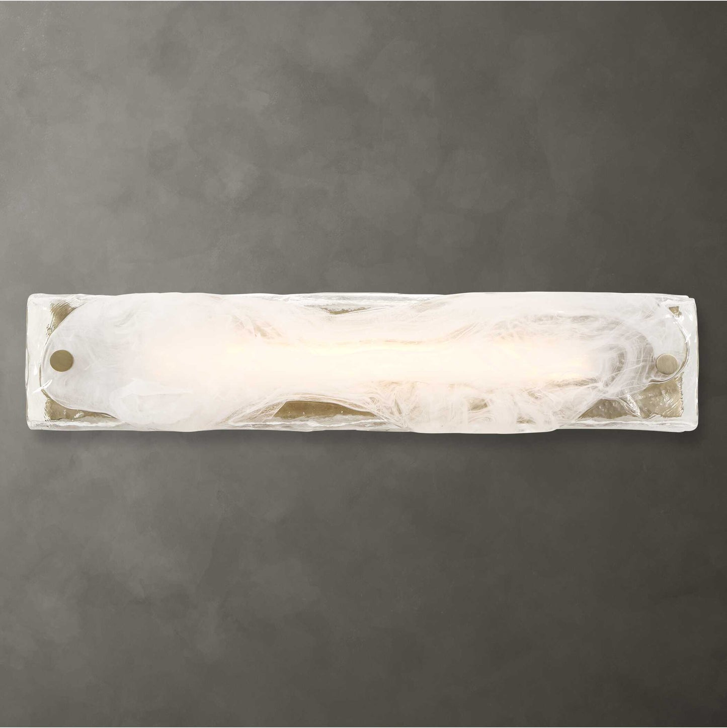 Uttermost Taffy 1 Light LED Swirl Glass Sconce