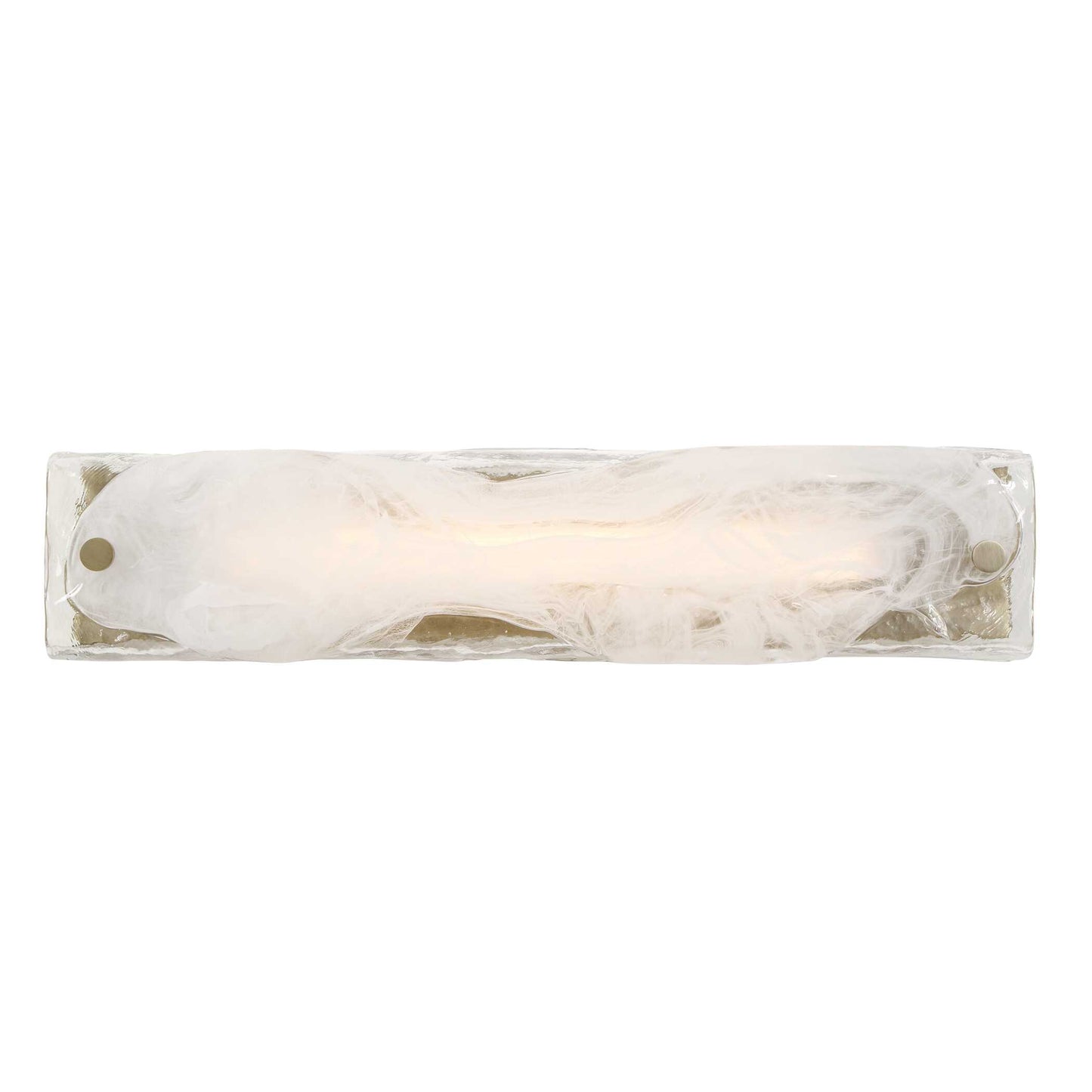 Uttermost Taffy 1 Light LED Swirl Glass Sconce