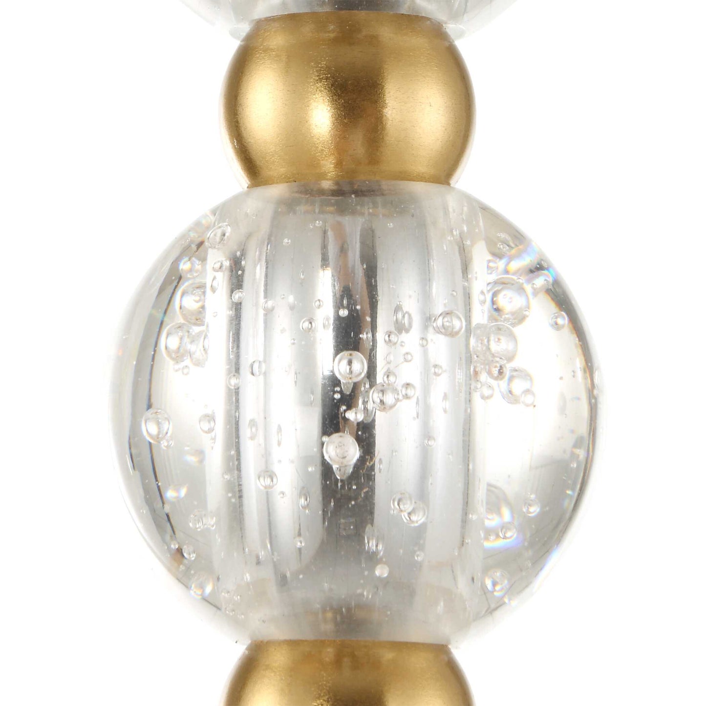 Uttermost Ripple 1 Light Frost Glass Pendant