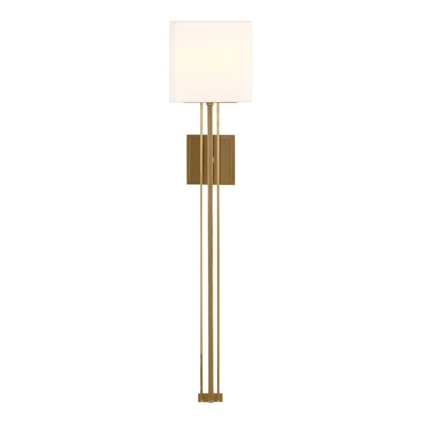 Uttermost Trenton 2 Light Brass Sconce
