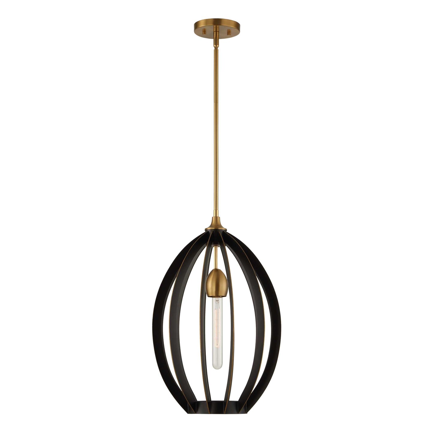 Uttermost Darby 1 Light Architectural Oval Pendant